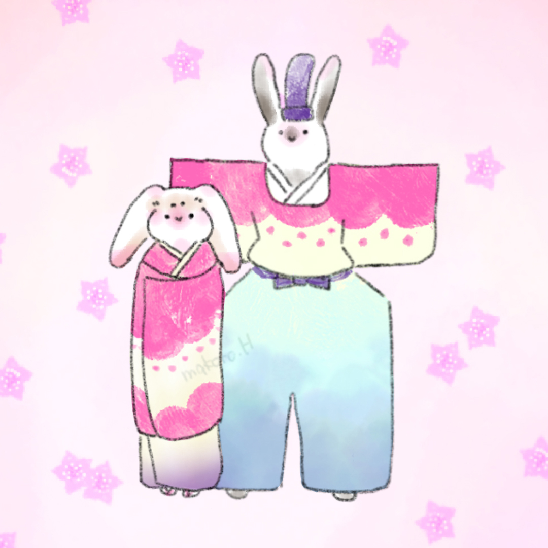 紙雛　2025年カレンダー/3月　2025